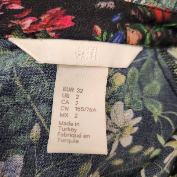H&M Flower Print Blouse - Picture 5 of 5